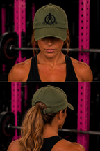 WWLW Unisex Distressed Cap - Classic Black Logo