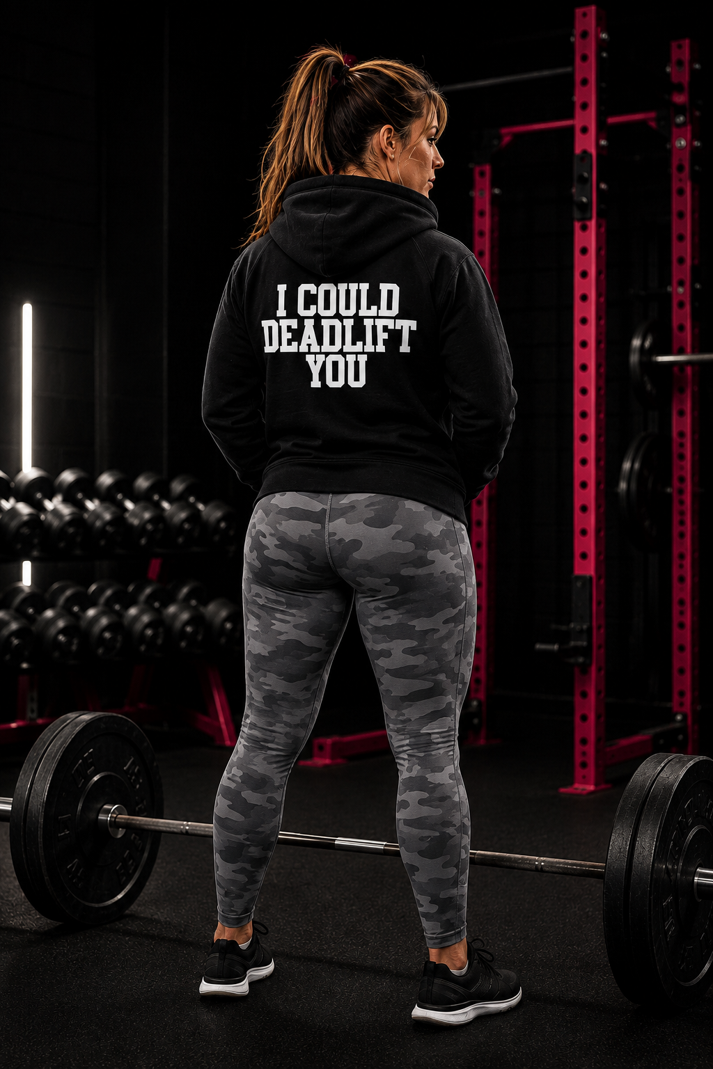 I Could Deadlift You -  Unisex Heavy Blend™ Full Zip Hooded Sweatshirt
