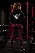 I Could Deadlift You -  Unisex Heavy Blend™ Full Zip Hooded Sweatshirt