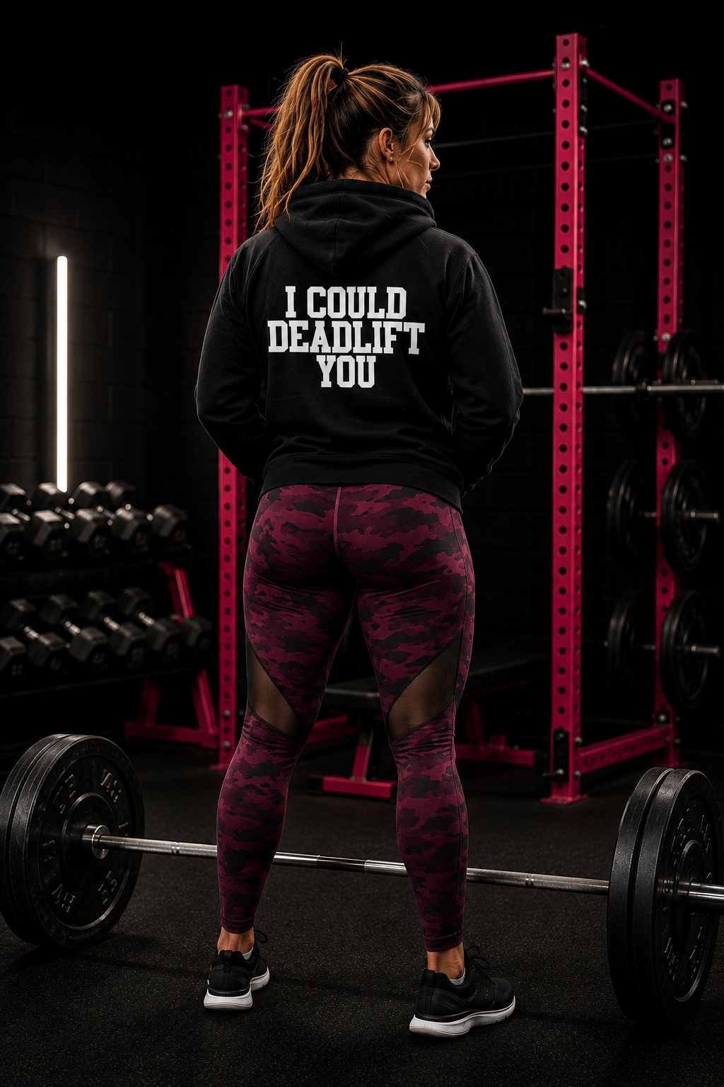 I Could Deadlift You -  Unisex Heavy Blend™ Full Zip Hooded Sweatshirt