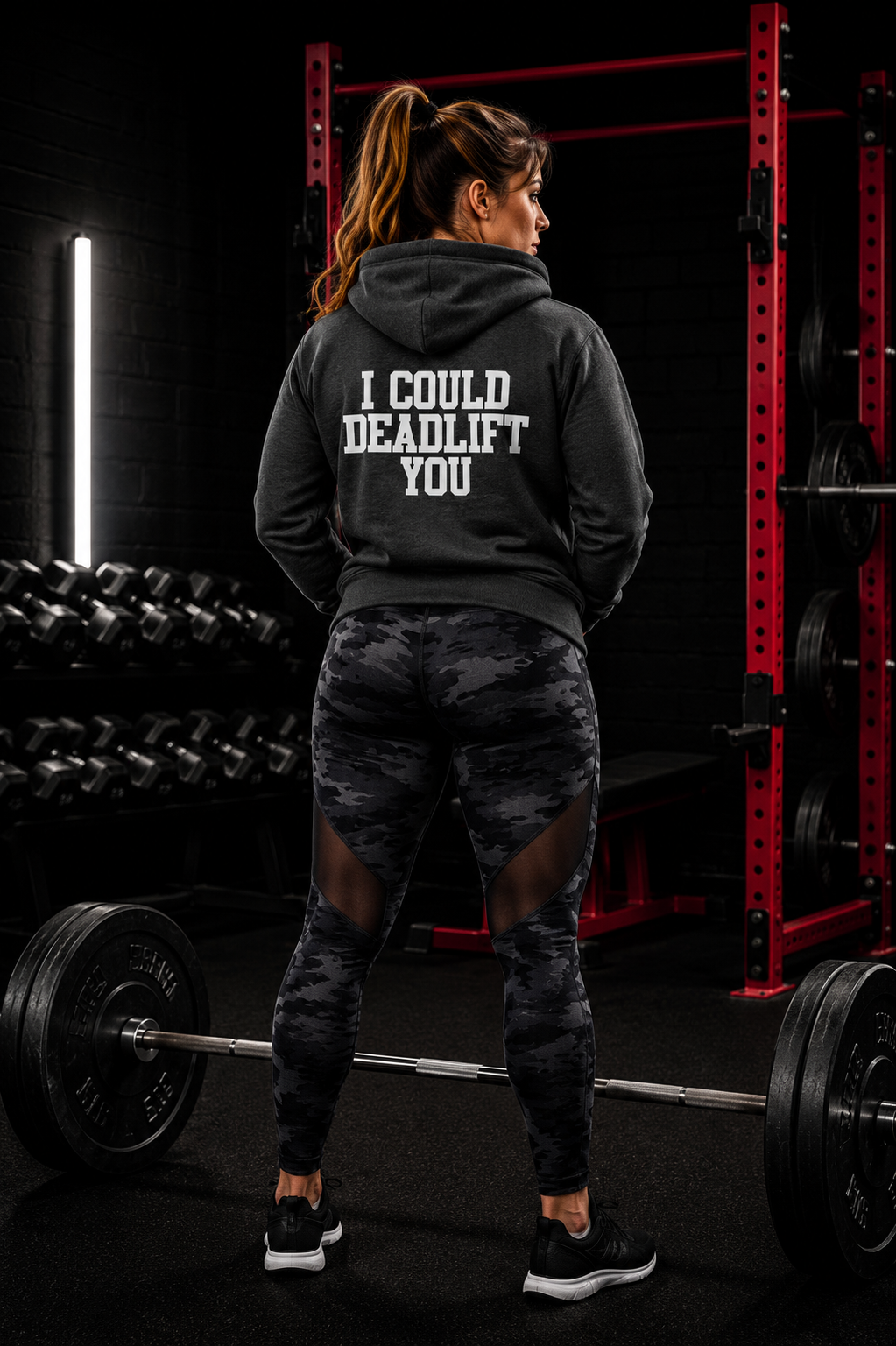 I Could Deadlift You -  Unisex Heavy Blend™ Full Zip Hooded Sweatshirt