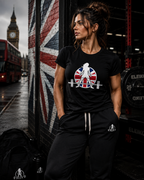 WWLW UK - Women's Softstyle Tee - Front Logo Plain Back