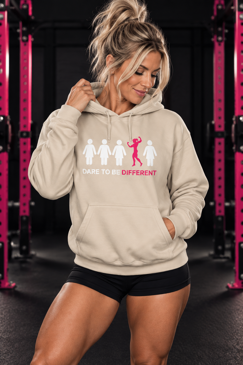 Dare To Be Different Flex - Unisex Heavy Blend Hooded Sweatshirt