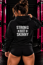 Strong Not Skinny - Unisex Heavy Blend™ Full Zip Hooded Sweatshirt – Front & Back Logo