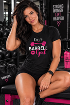 I'm A Barbell Girl - Women's Softstyle Tee