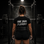 The Bar Is Loaded -  Unisex Softstyle T-Shirt - White Logo