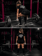 I Could Deadlift You – Women’s Softstyle Tee | WWLW Front, Statement Back