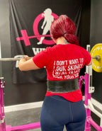 Kick Your Ass – Women’s Softstyle Tee | Distressed White Logo