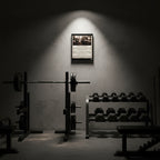 Listen To Barbells - Matte Canvas, Stretched, 1.25" - Best Seller