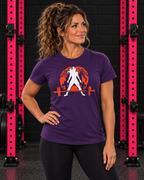 Women's Halloween Graveyard Softstyle Tee — Purple hero photograph