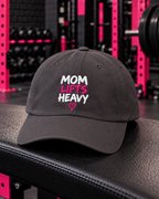 Mom Lifts Heavy – Dad Hat — product-only hero