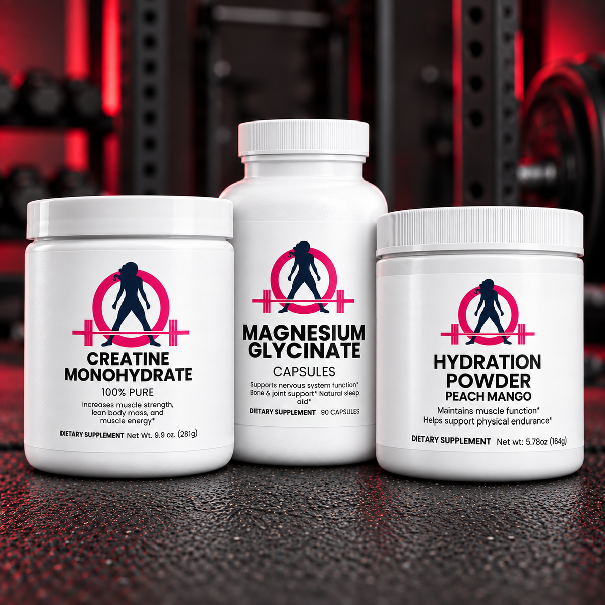 Strong Her Training Stack — Creatine + Magnesium + Hydrate