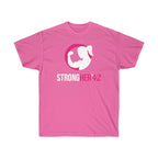 Strong Her in 42 - Classic Color Logo - Unisex Ultra Cotton Tee