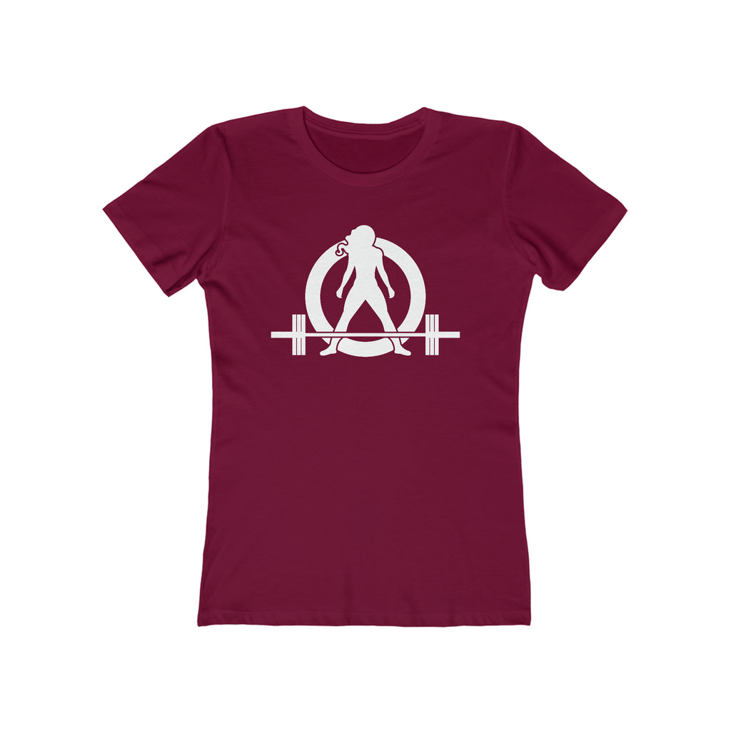 Women's The Boyfriend Tee - Classic White Logo