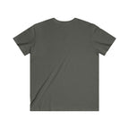 Classic Black Logo - Men's Fitted V-Neck Short Sleeve Tee