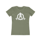 Women's The Boyfriend Tee - Classic White Logo