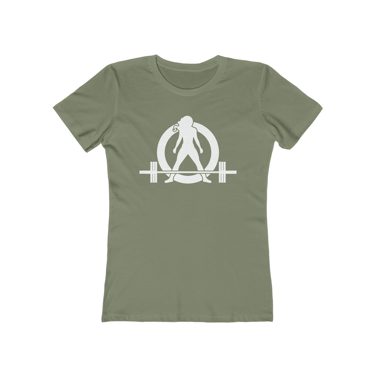 Women's The Boyfriend Tee - Classic White Logo