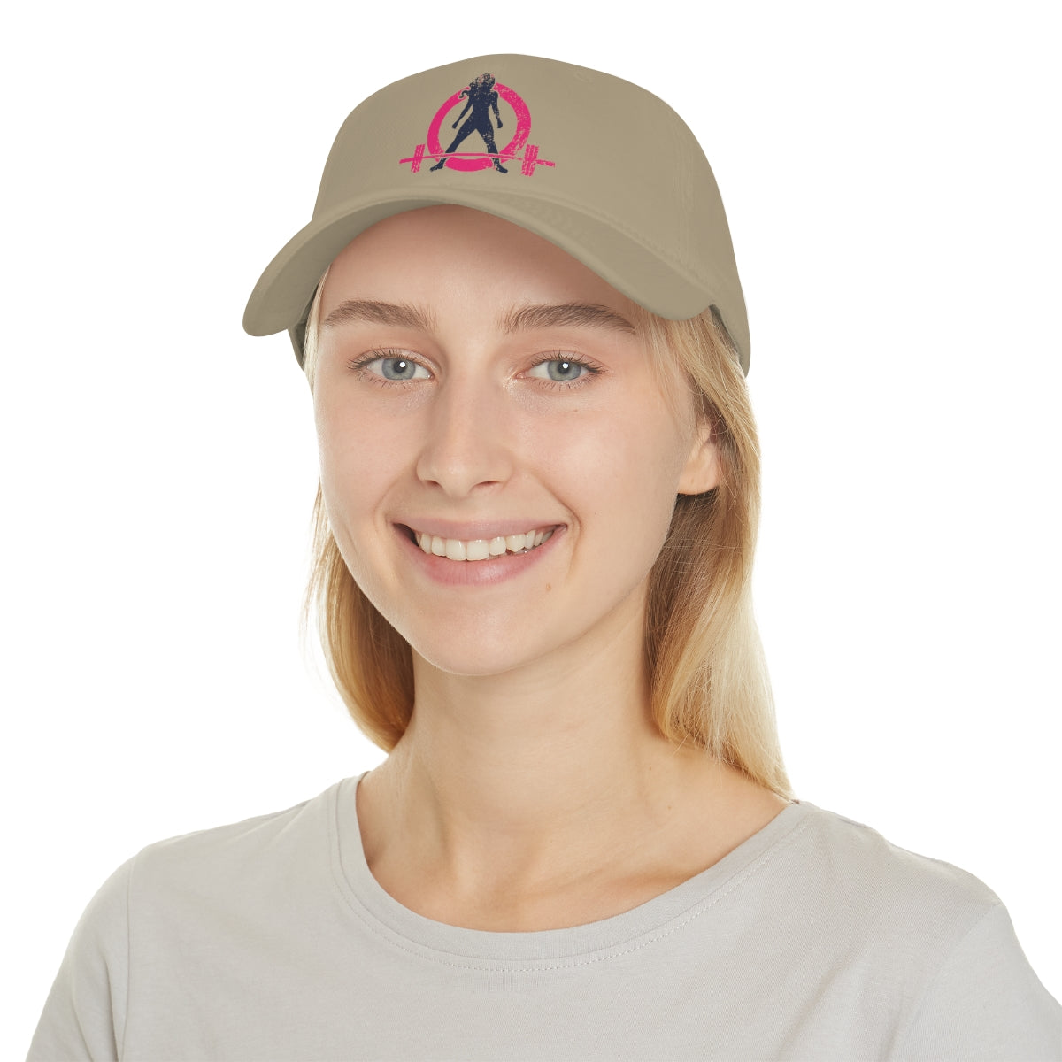 Low Profile Baseball Cap - Distressed Color Logo