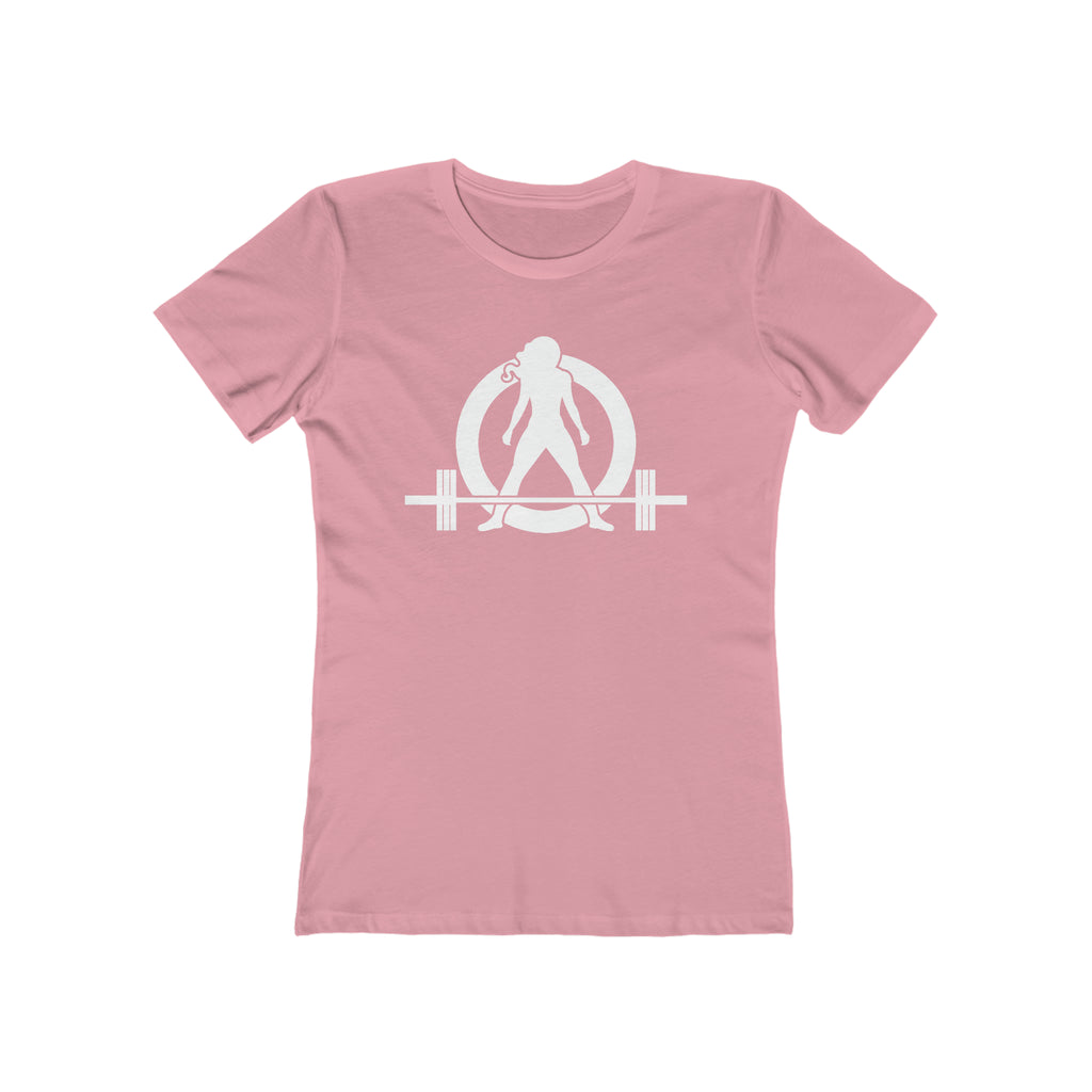 Women's The Boyfriend Tee - Classic White Logo