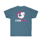 Strong Her in 42 - Classic Color Logo - Unisex Ultra Cotton Tee