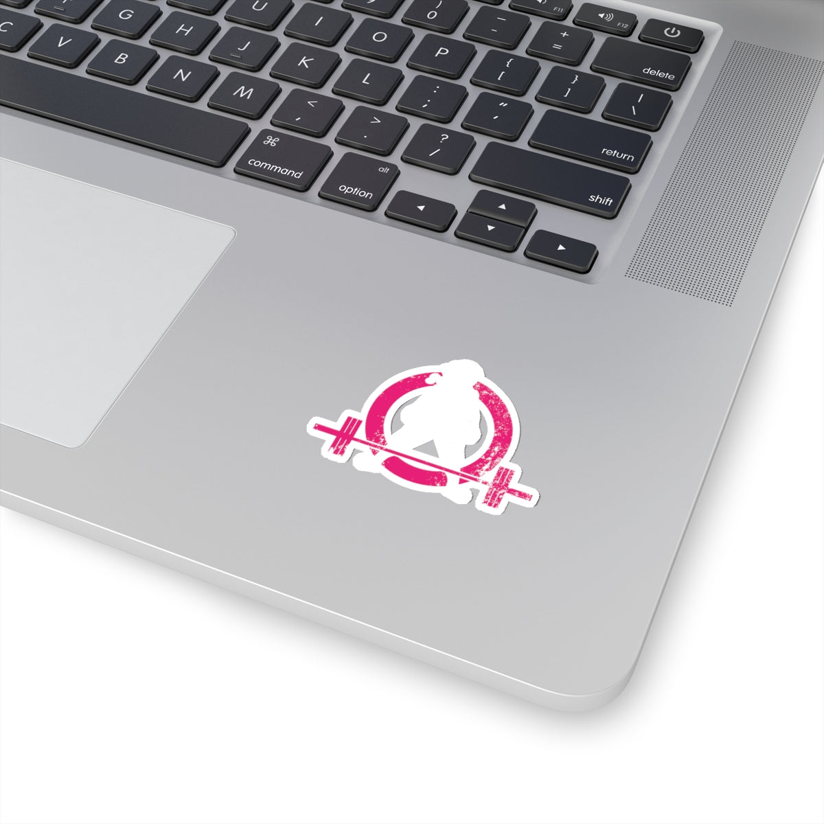 Kiss-Cut Stickers - Distressed White Logo