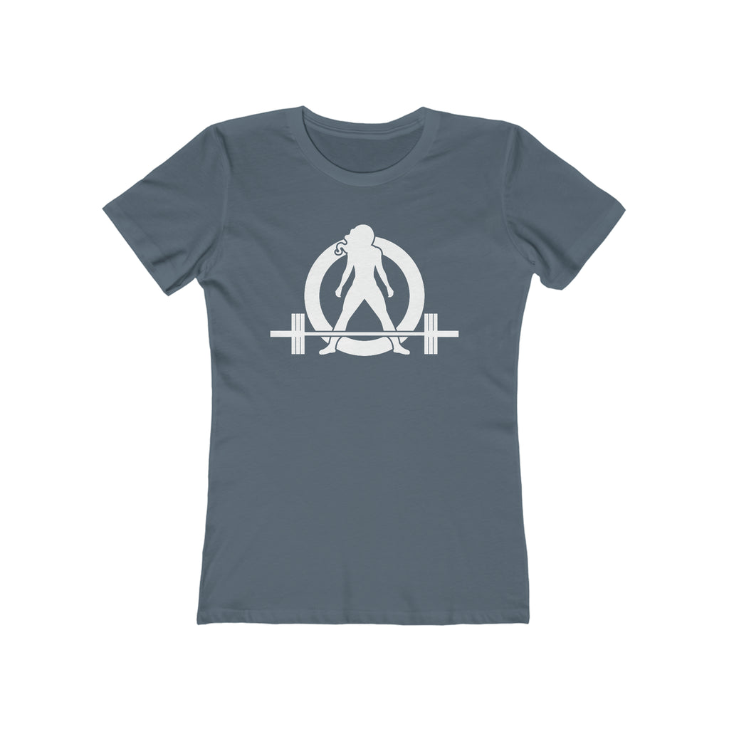 Women's The Boyfriend Tee - Classic White Logo
