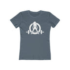 Women's The Boyfriend Tee - Classic White Logo