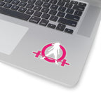 Kiss-Cut Stickers - White Classic Logo