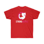 Strong Her in 42 - Classic Color Logo - Unisex Ultra Cotton Tee