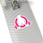 Kiss-Cut Stickers - White Classic Logo