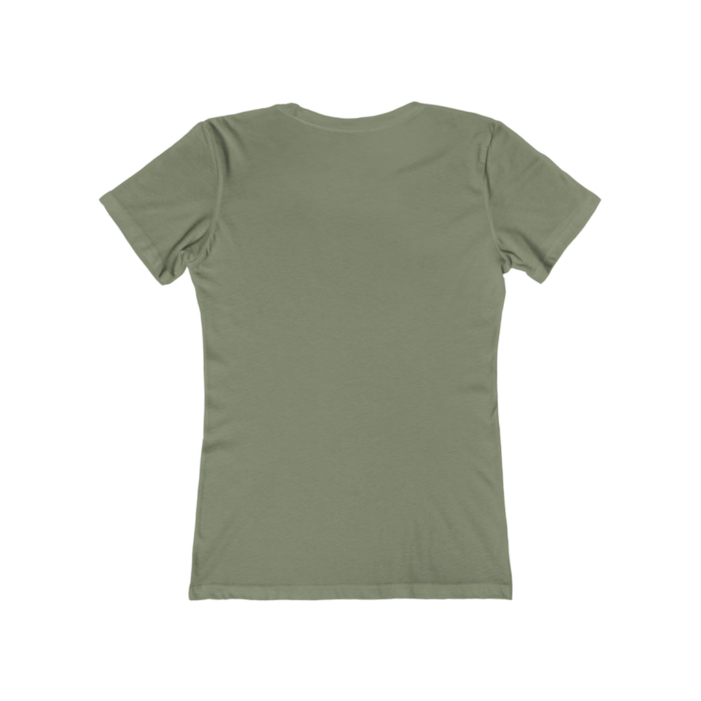Women's The Boyfriend Tee - Classic White Logo