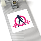 Square Stickers - Classic Logo