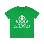 Classic Black Logo - Men's Fitted V-Neck Short Sleeve Tee