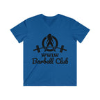 Classic Black Logo - Men's Fitted V-Neck Short Sleeve Tee