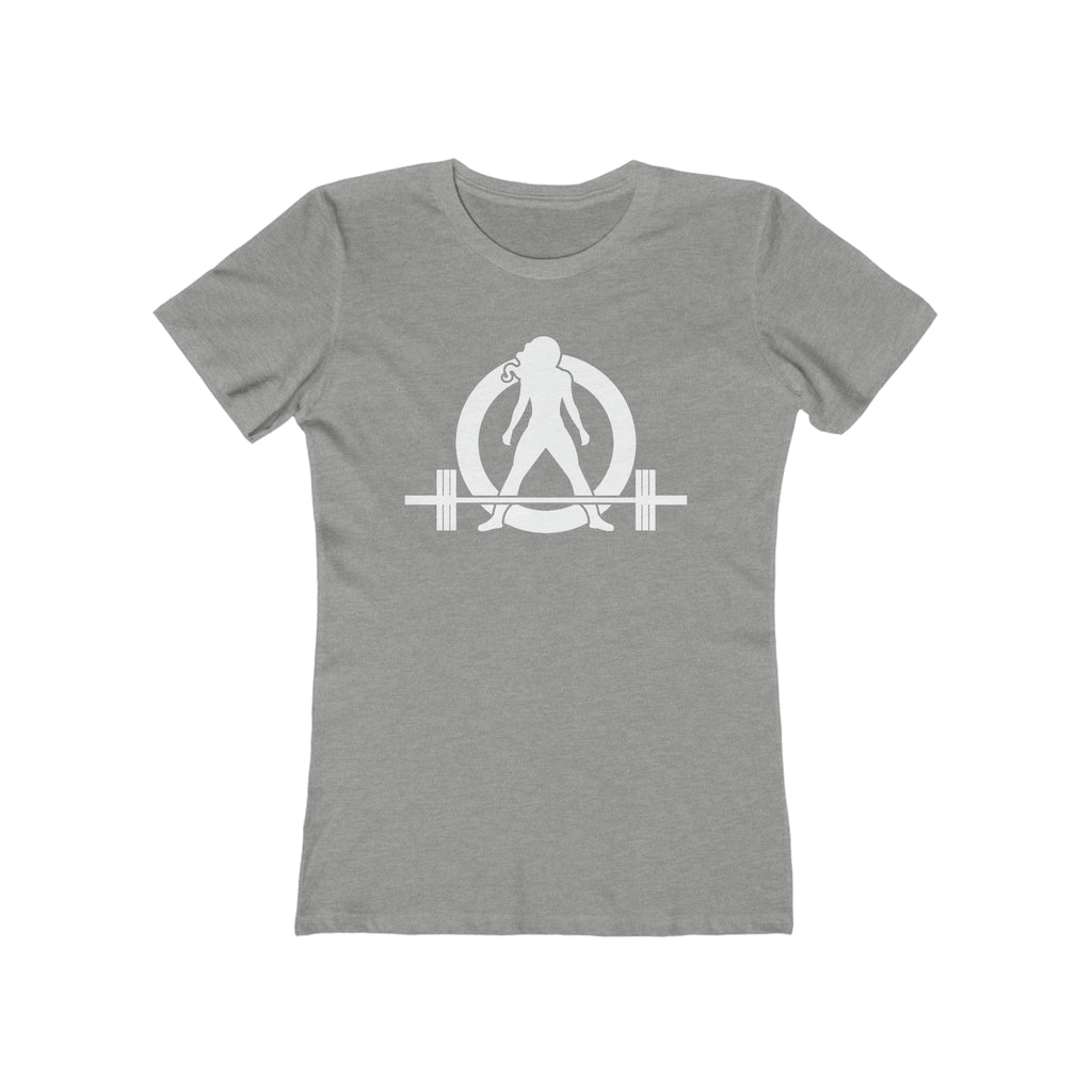 Women's The Boyfriend Tee - Classic White Logo