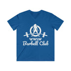 Classic Black Logo - Men's Fitted V-Neck Short Sleeve Tee