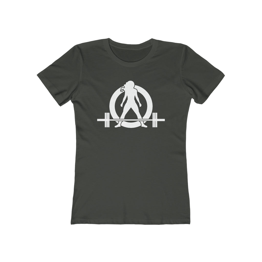 Women's The Boyfriend Tee - Classic White Logo