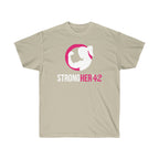 Strong Her in 42 - Classic Color Logo - Unisex Ultra Cotton Tee