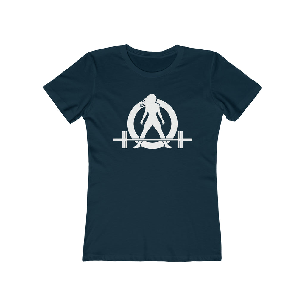 Women's The Boyfriend Tee - Classic White Logo