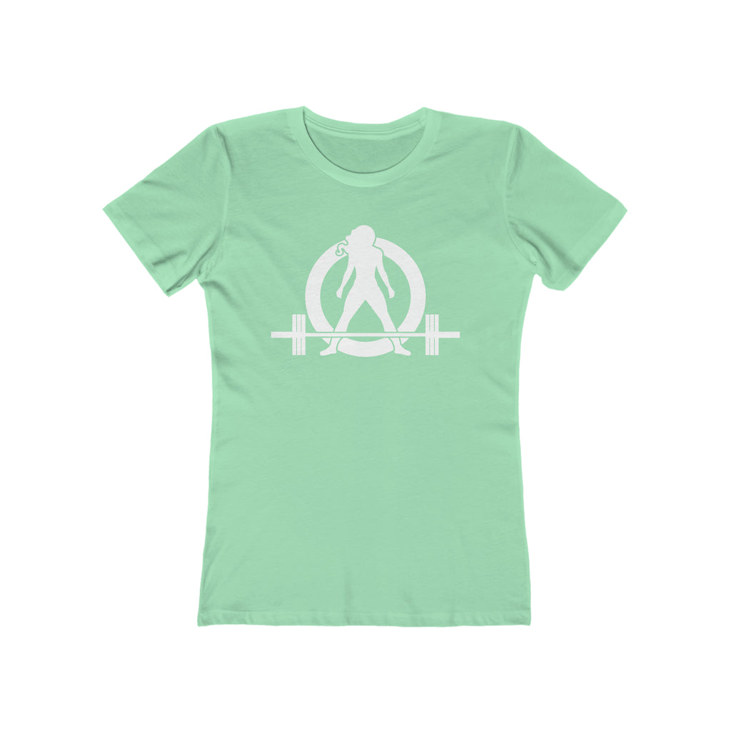Women's The Boyfriend Tee - Classic White Logo
