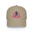 Low Profile Baseball Cap - Distressed Color Logo