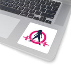 Square Stickers - Classic Logo