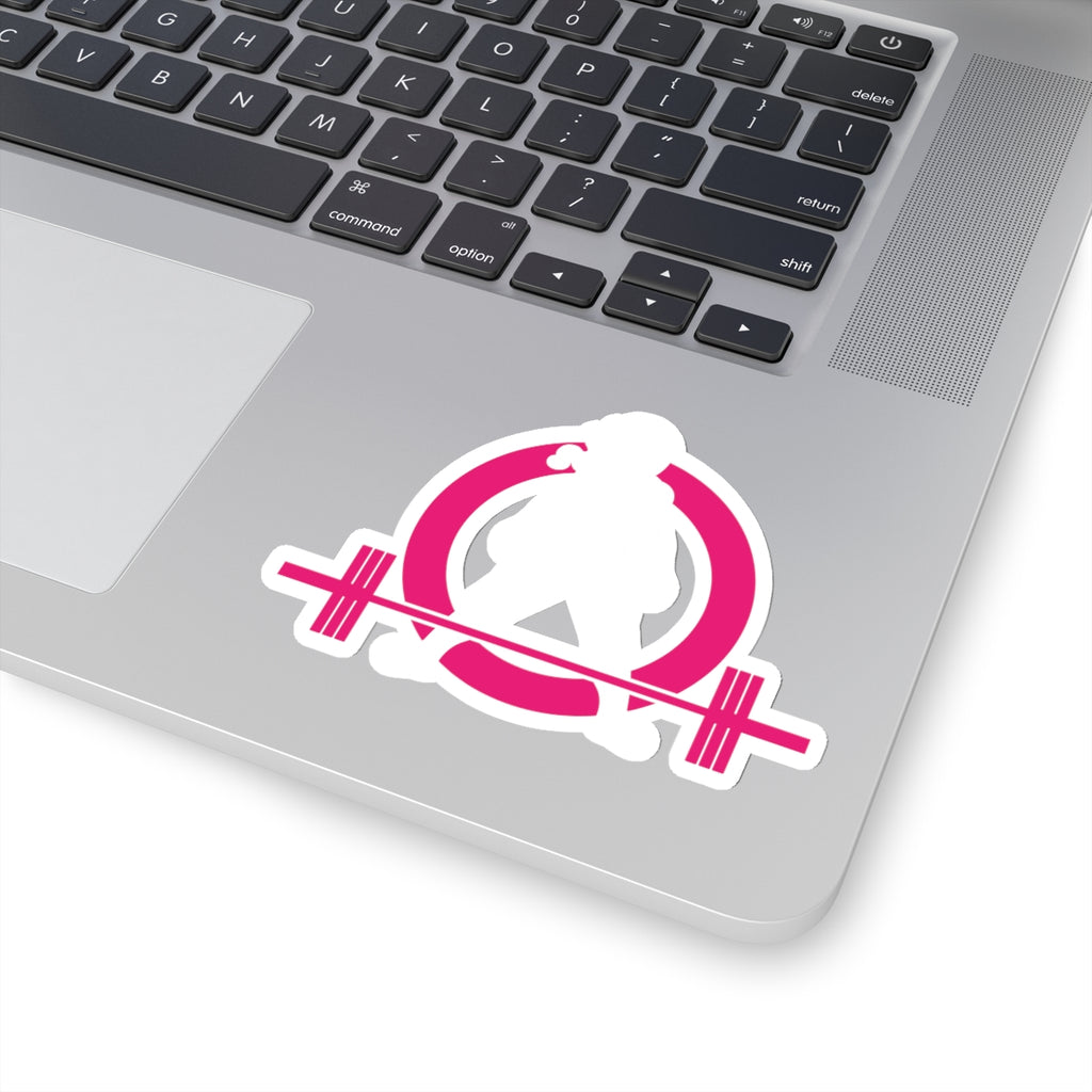 Kiss-Cut Stickers - White Classic Logo