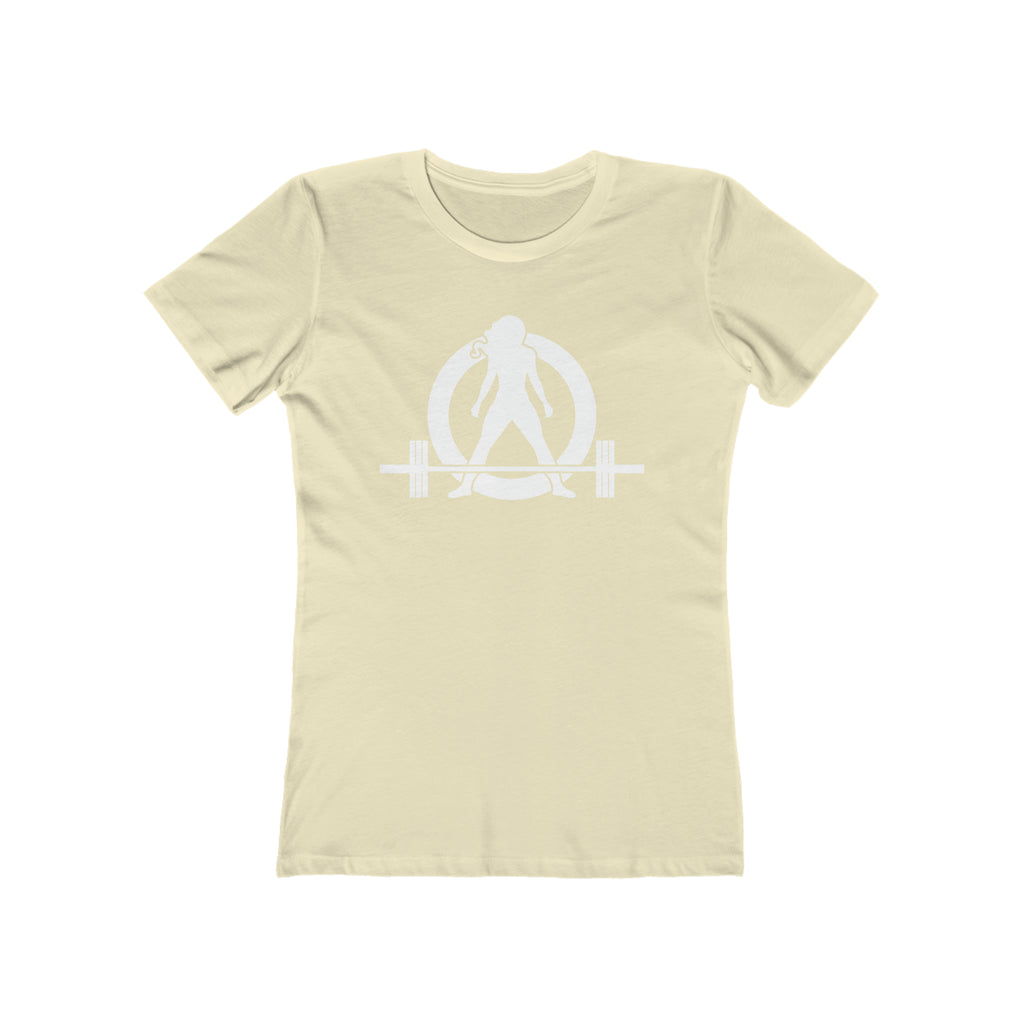 Women's The Boyfriend Tee - Classic White Logo