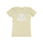 Women's The Boyfriend Tee - Classic White Logo