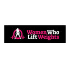 Bumper Sticker - Black Classic Logo