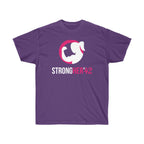 Strong Her in 42 - Classic Color Logo - Unisex Ultra Cotton Tee