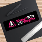 Bumper Sticker - Black Classic Logo
