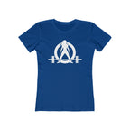 Women's The Boyfriend Tee - Classic White Logo
