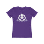 Women's The Boyfriend Tee - Classic White Logo